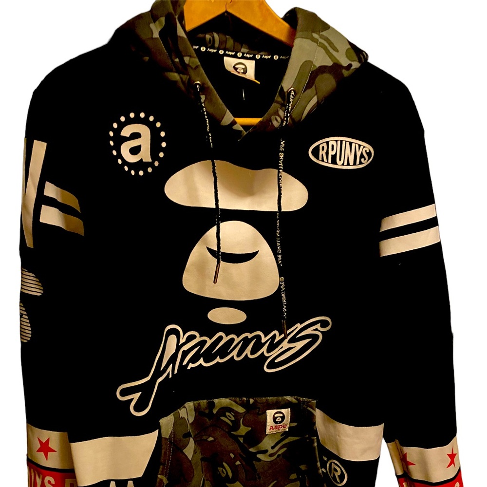 AAPE by *A Bathing Ape Pullover Hoodie - Mens XL
